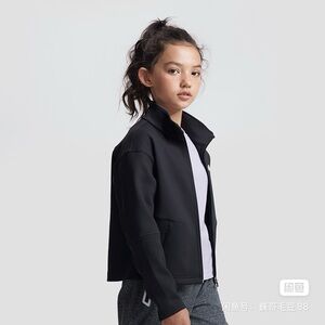 Moodytiger Black Zip-Up Jacket size 8-10